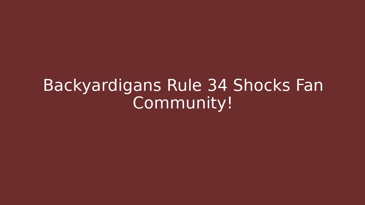 Backyardigans Rule 34 Shocks Fan Community! - Critter Realm