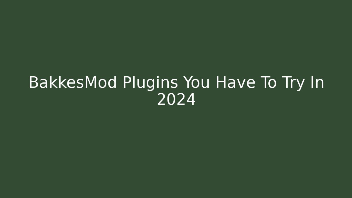 BakkesMod Plugins You Have To Try In 2024