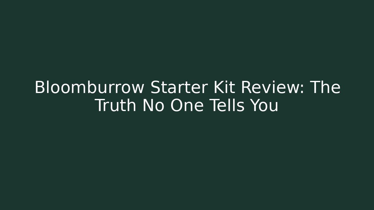 Bloomburrow Starter Kit Review: The Truth No One Tells You
