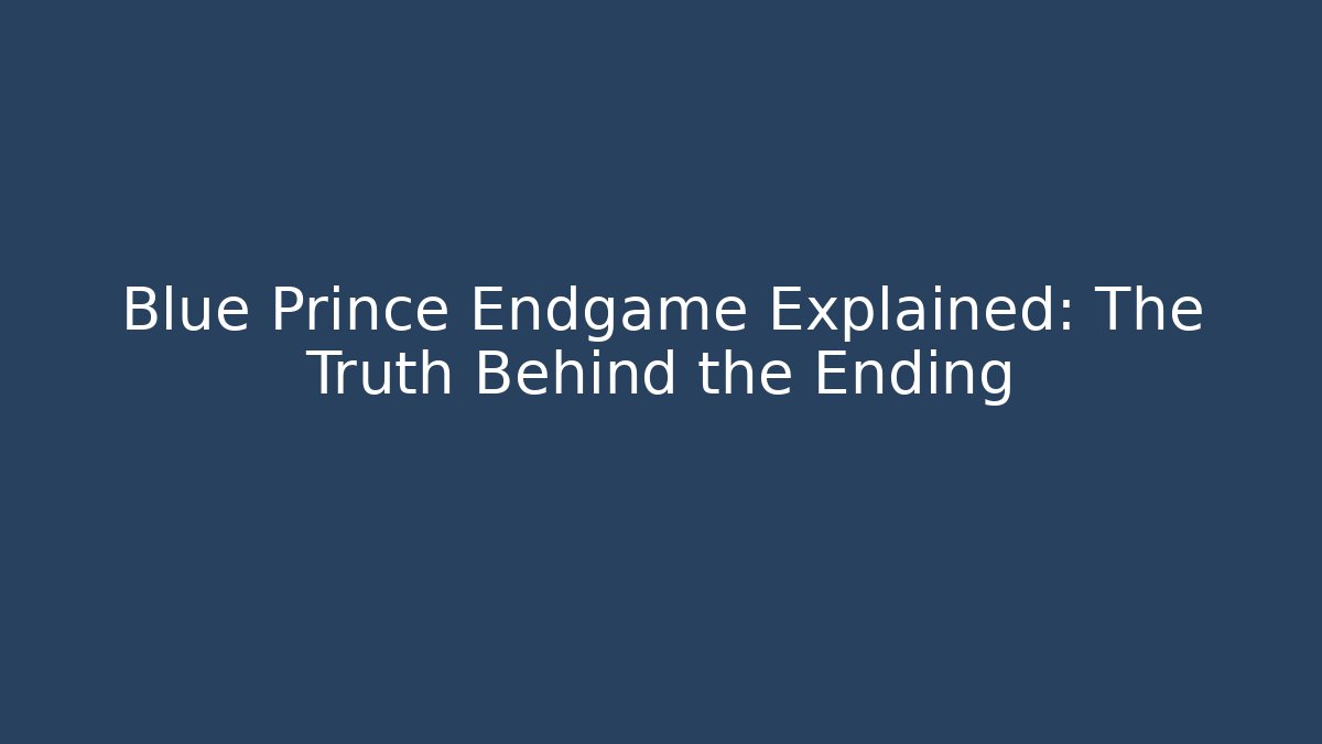 Blue Prince Endgame Explained: The Truth Behind the Ending - Critter Realm