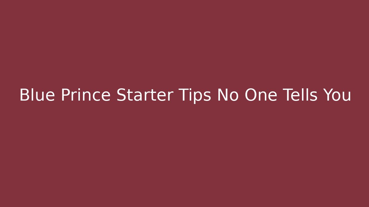 Blue Prince Starter Tips No One Tells You