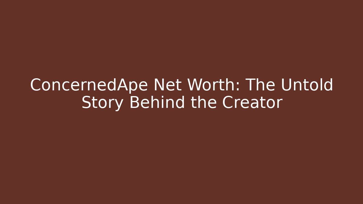 ConcernedApe Net Worth: The Untold Story Behind the Creator