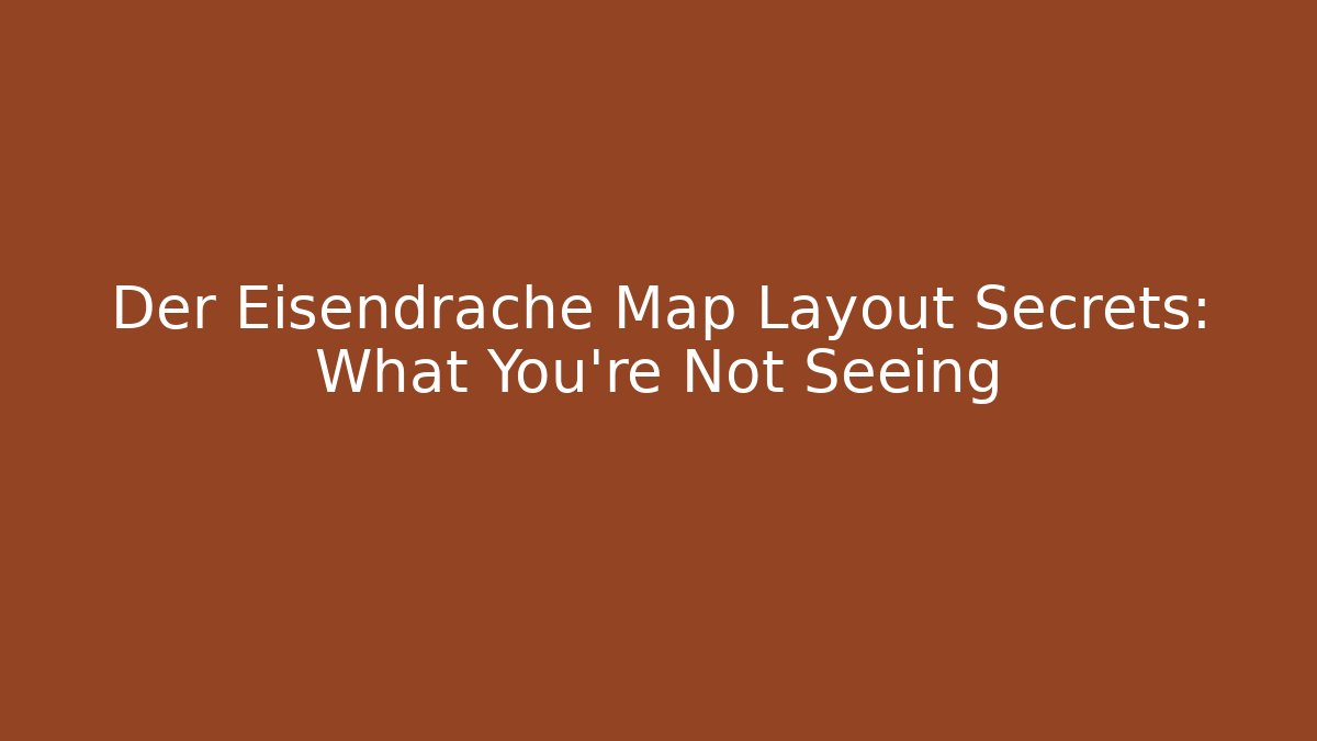 Der Eisendrache Map Layout Secrets: What You’re Not Seeing