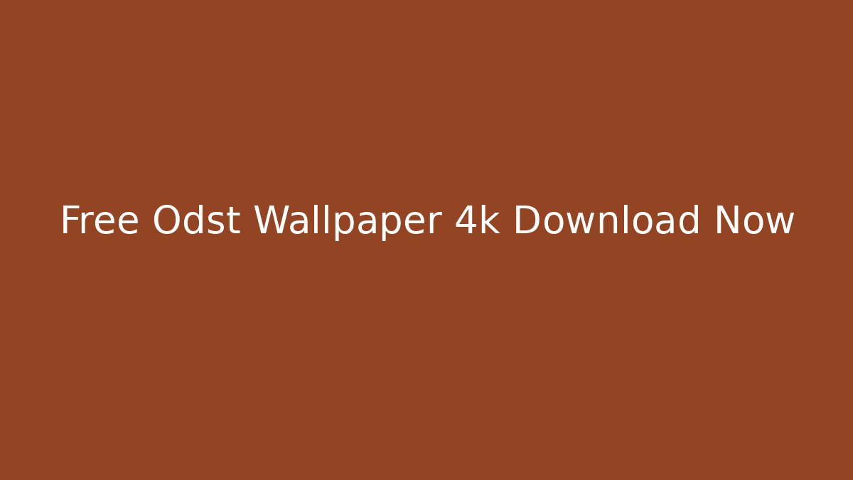Free Odst Wallpaper 4k Download Now
