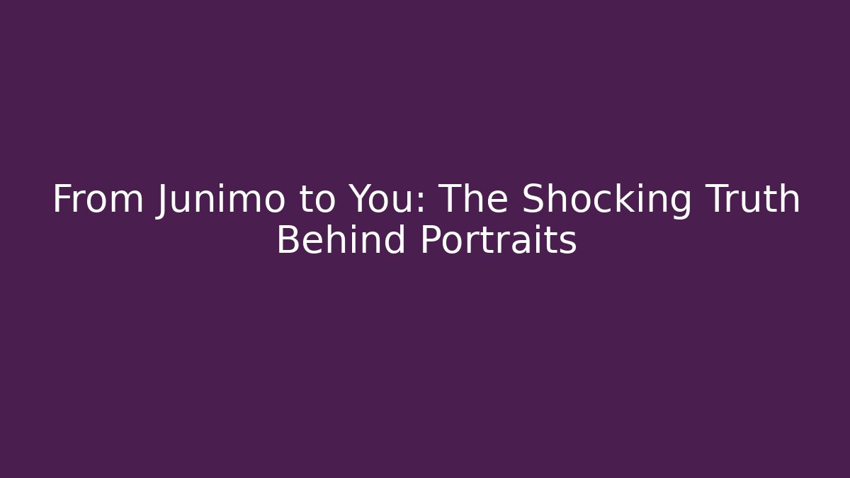 From Junimo to You: The Shocking Truth Behind Portraits - Critter Realm