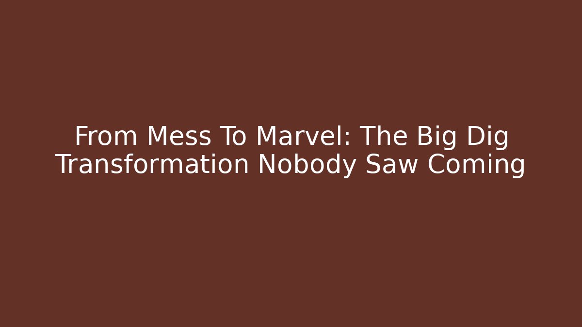 From Mess To Marvel: The Big Dig Transformation Nobody Saw Coming