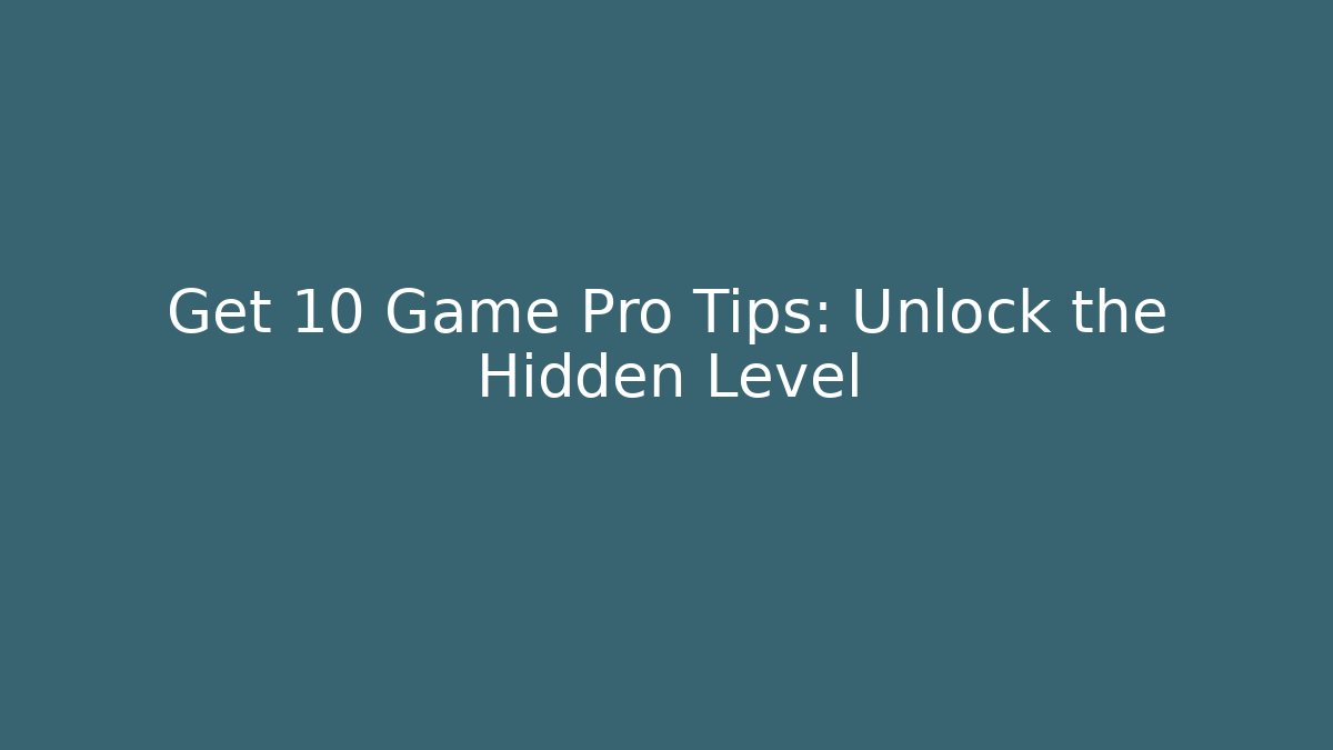 Get 10 Game Pro Tips: Unlock the Hidden Level - Critter Realm