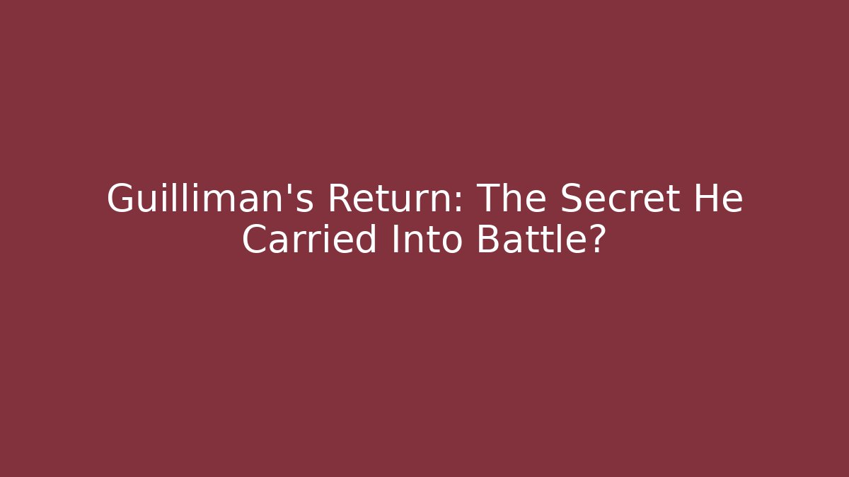 Guilliman's Return: The Secret He Carried Into Battle?
