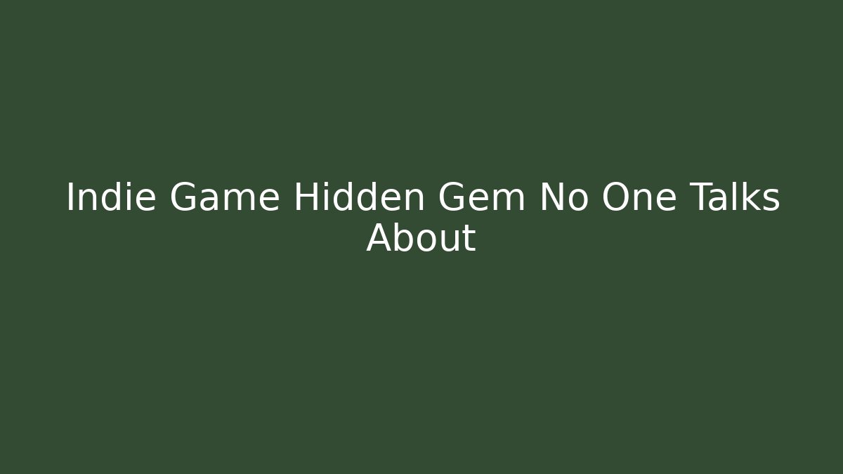 Indie Game Hidden Gem No One Talks About - Critter Realm