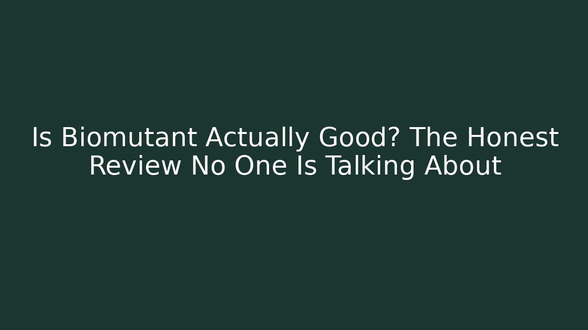Is Biomutant Actually Good? The Honest Review No One Is Talking About