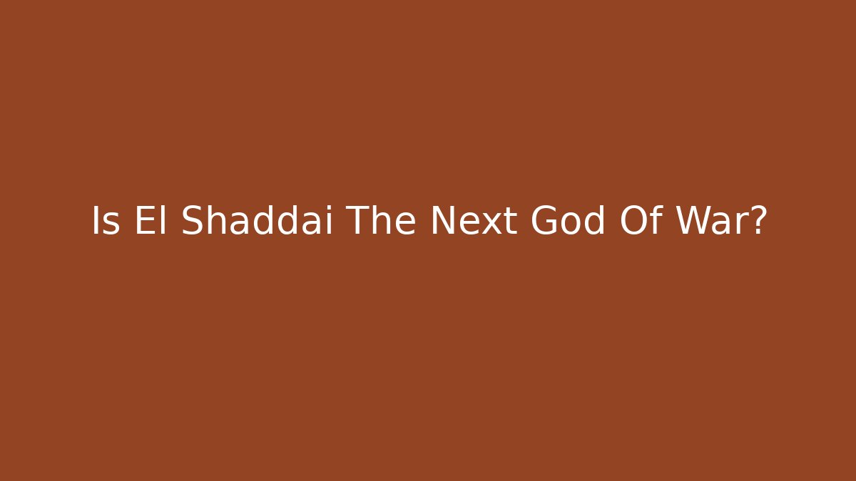 Is El Shaddai The Next God Of War? - Critter Realm