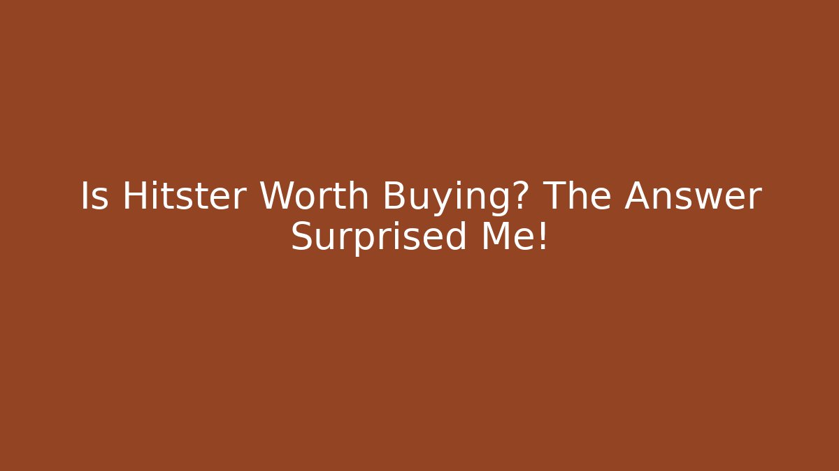 Is Hitster Worth Buying? The Answer Surprised Me!
