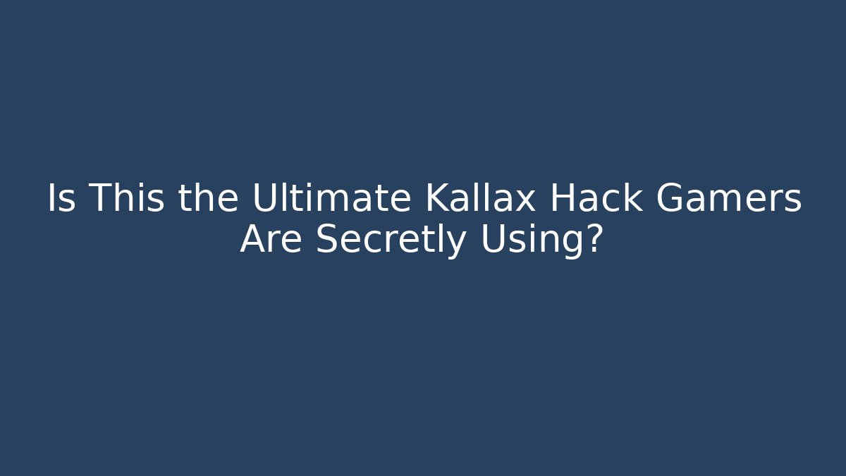 Is This the Ultimate Kallax Hack Gamers Are Secretly Using?