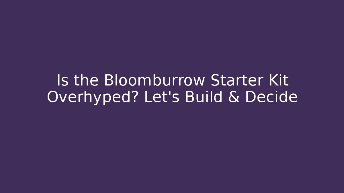 Is the Bloomburrow Starter Kit Overhyped? Let's Build & Decide - Critter Realm