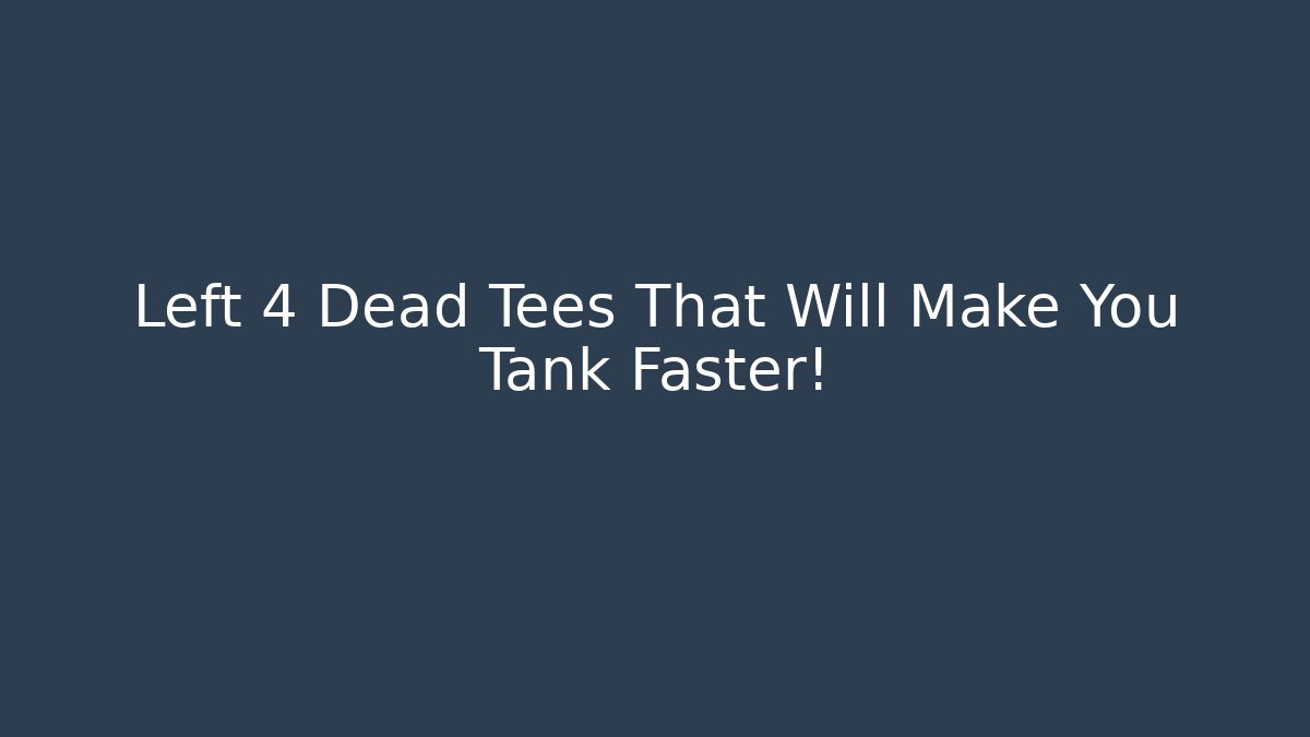 Left 4 Dead Tees That Will Make You Tank Faster!
