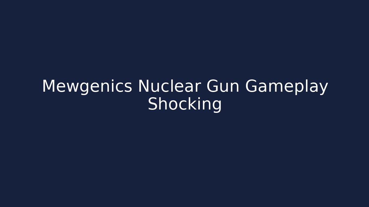 Mewgenics Nuclear Gun Gameplay Shocking