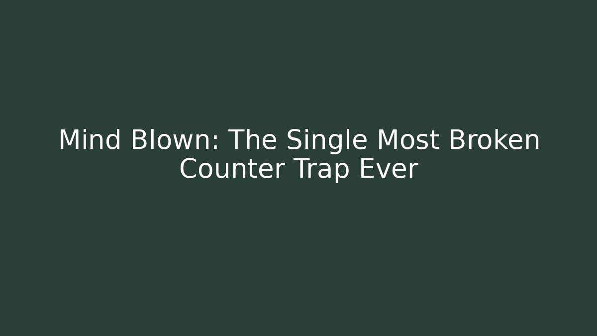 Mind Blown: The Single Most Broken Counter Trap Ever - Critter Realm