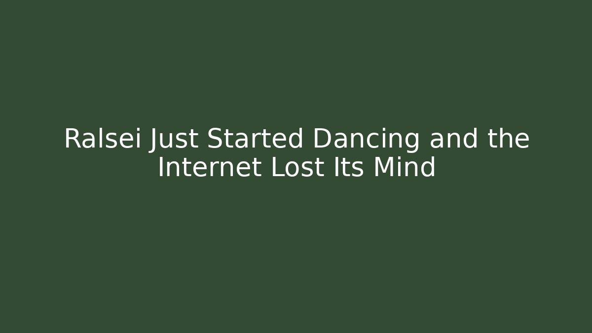 Ralsei Just Started Dancing and the Internet Lost Its Mind