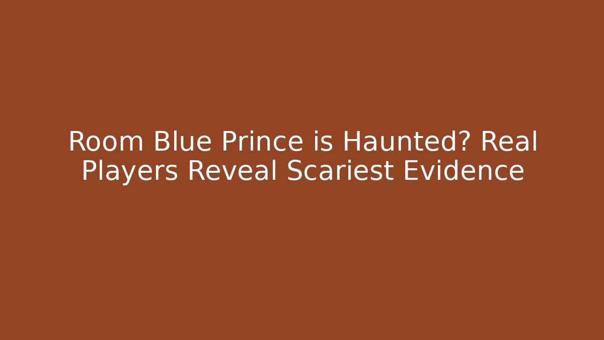 Room Blue Prince is Haunted? Real Players Reveal Scariest Evidence
