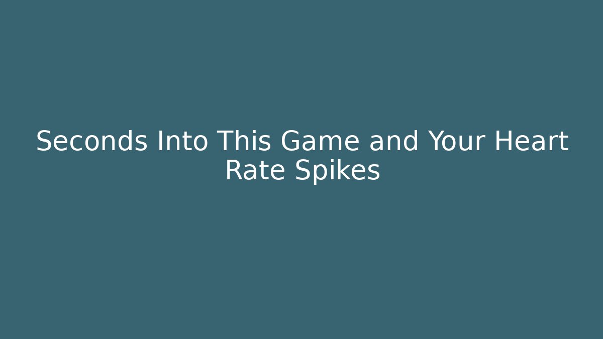 Seconds Into This Game and Your Heart Rate Spikes - Critter Realm