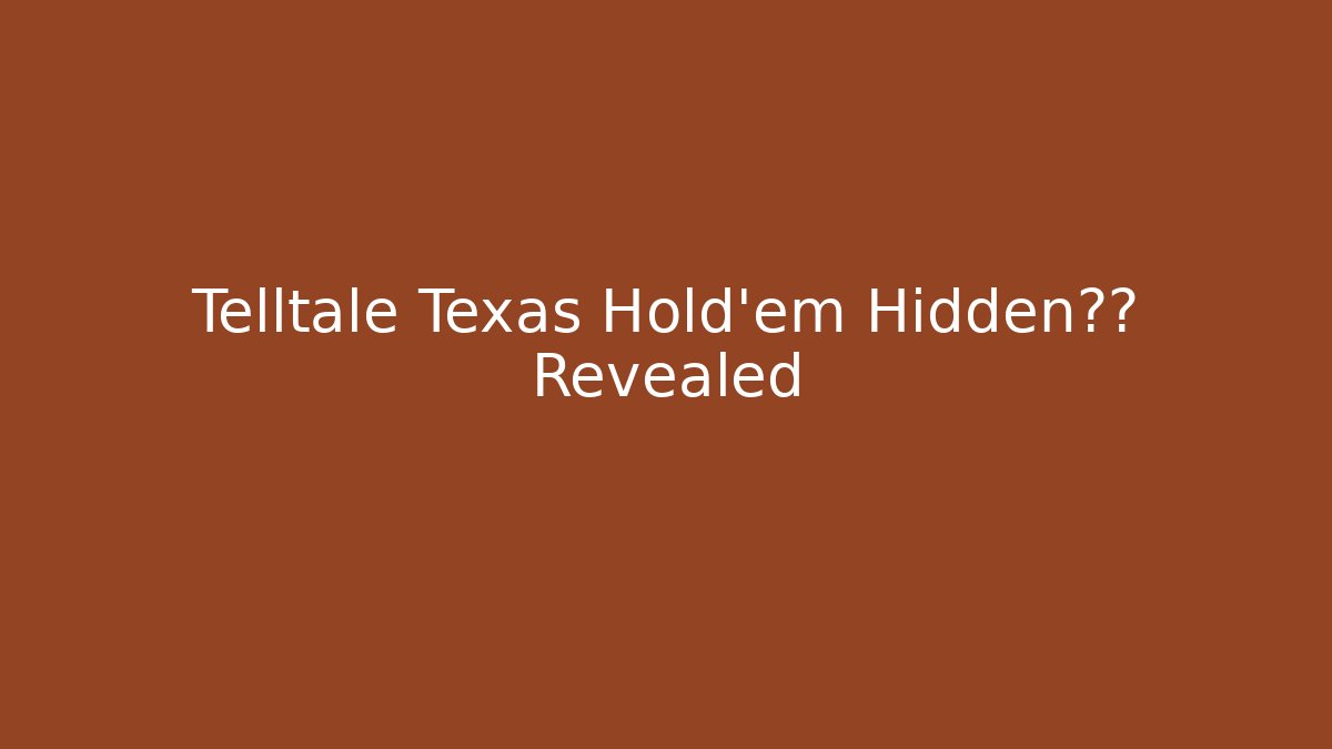 Telltale Texas Hold'em Hidden结局 Revealed - Critter Realm