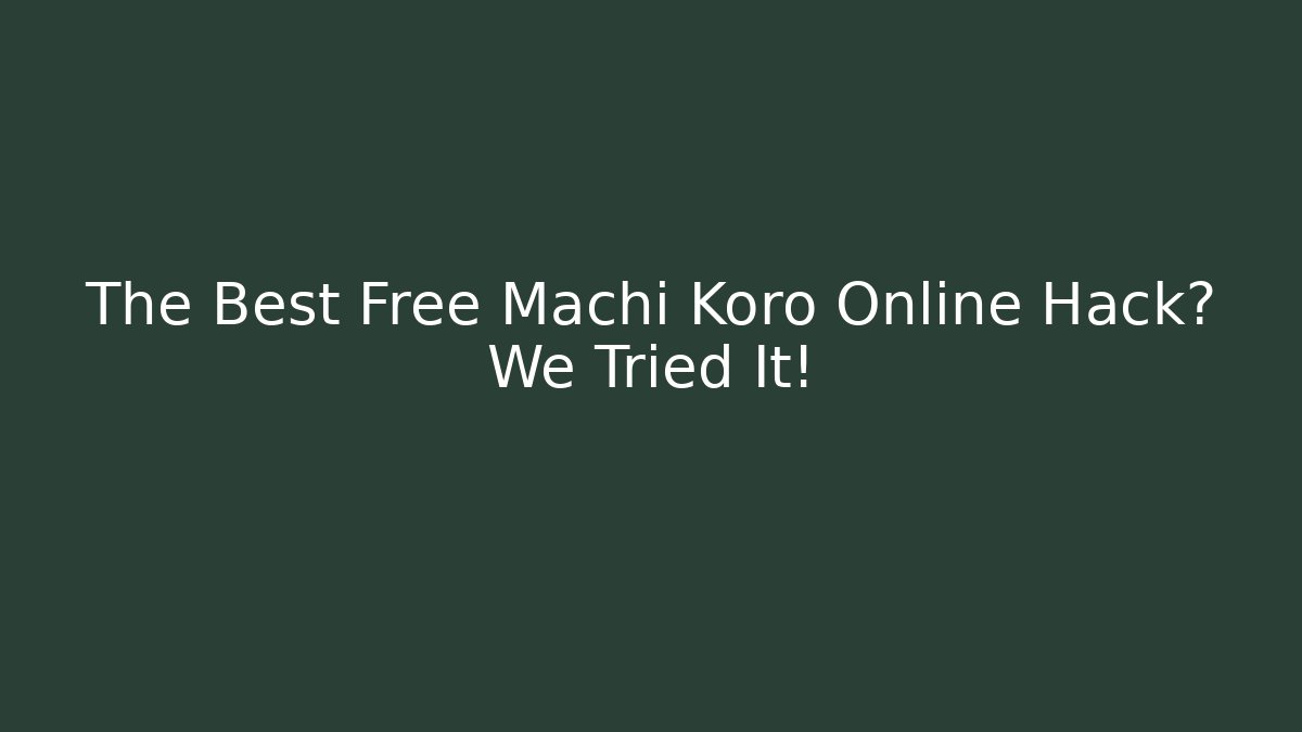 The Best Free Machi Koro Online Hack? We Tried It!