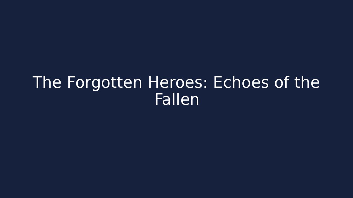 The Forgotten Heroes: Echoes of the Fallen - Critter Realm