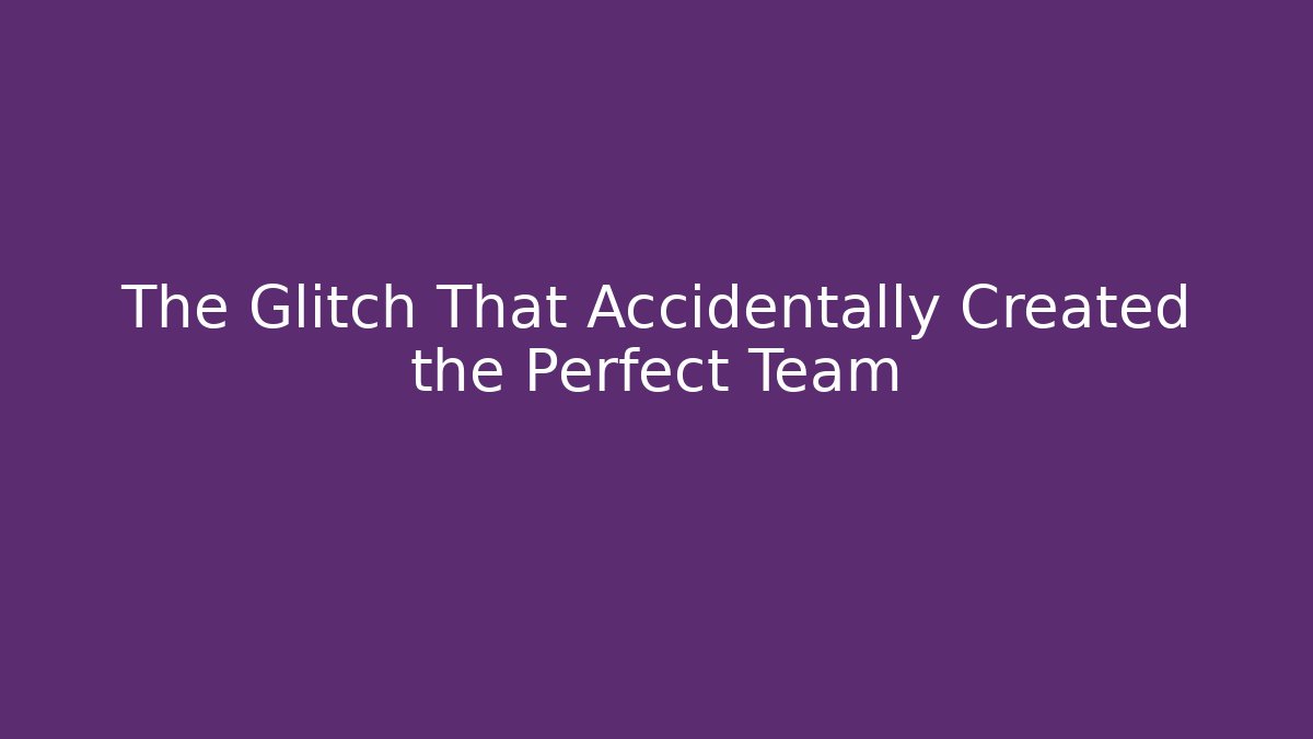 The Glitch That Accidentally Created the Perfect Team - Critter Realm