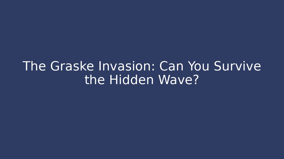 The Graske Invasion: Can You Survive the Hidden Wave?
