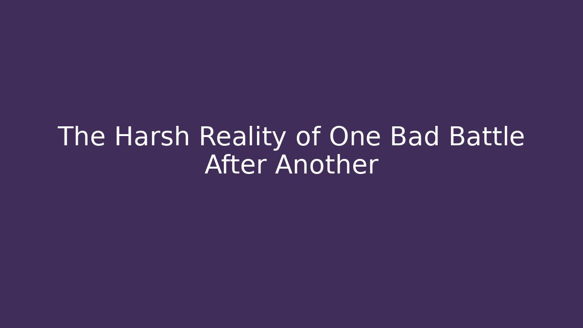 The Harsh Reality of One Bad Battle After Another
