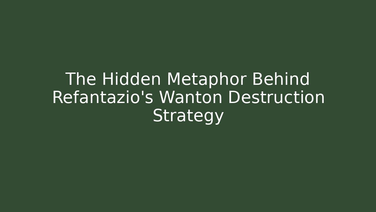 The Hidden Metaphor Behind Refantazio’s Wanton Destruction Strategy