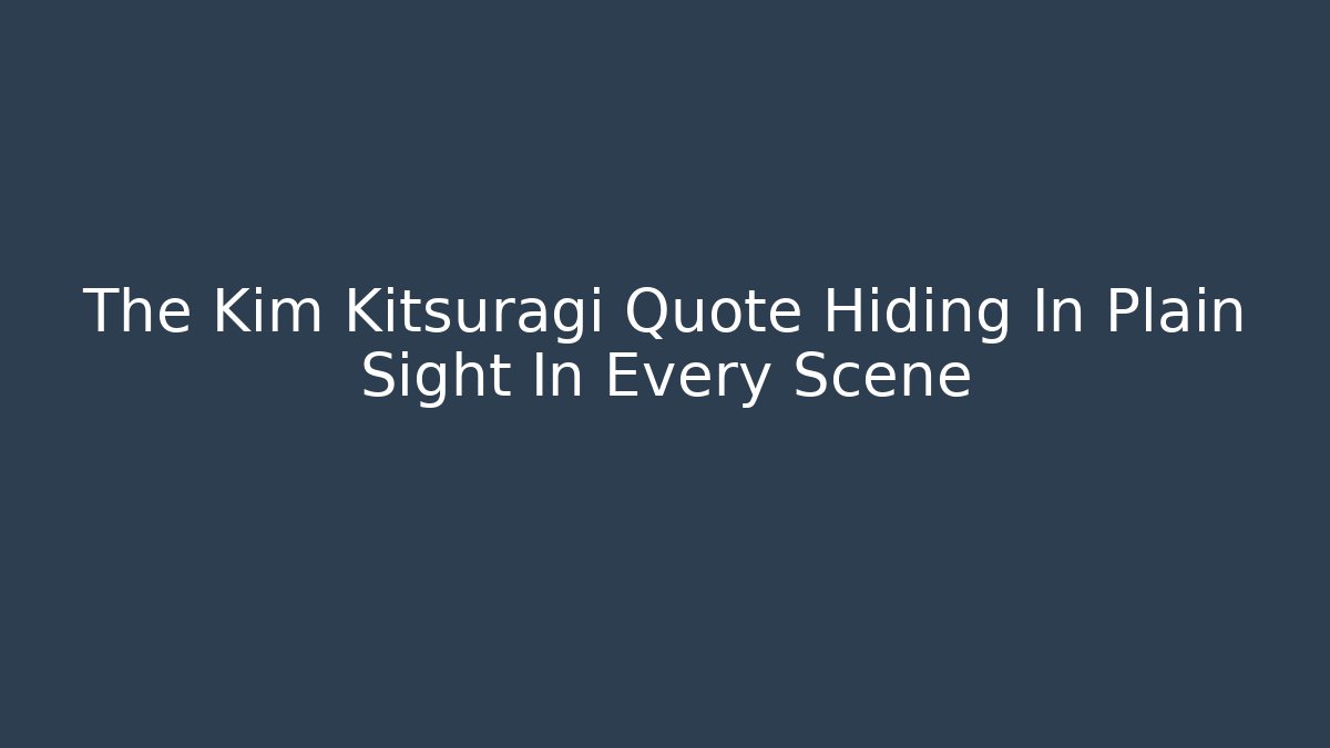 The Kim Kitsuragi Quote Hiding In Plain Sight In Every Scene - Critter Realm