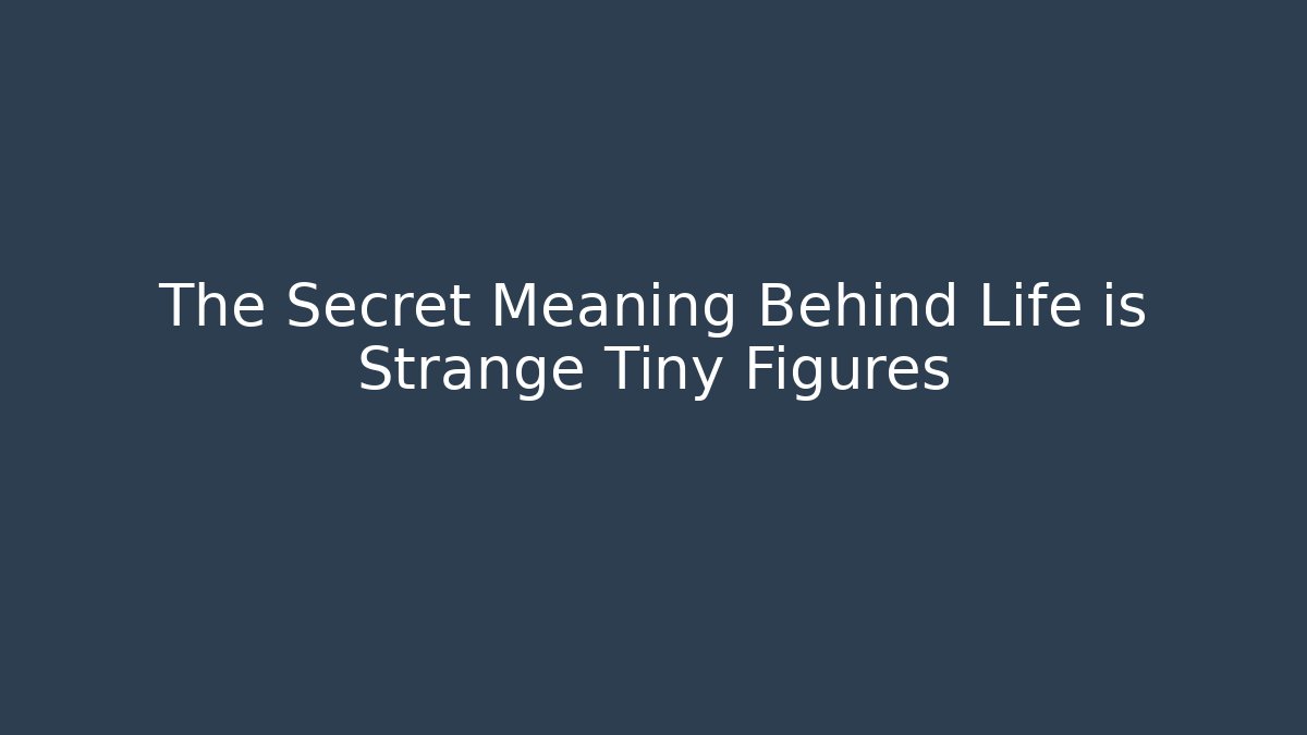 The Secret Meaning Behind Life is Strange Tiny Figures