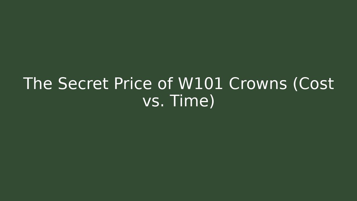 The Secret Price of W101 Crowns (Cost vs. Time) - Critter Realm