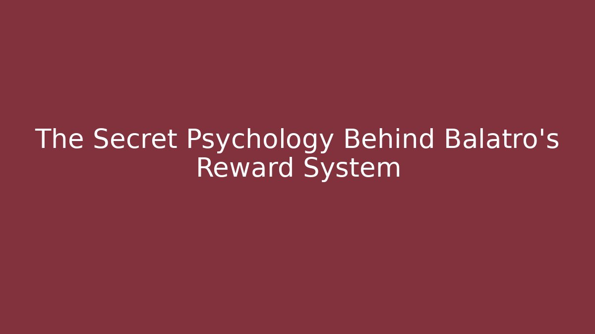 The Secret Psychology Behind Balatro’s Reward System
