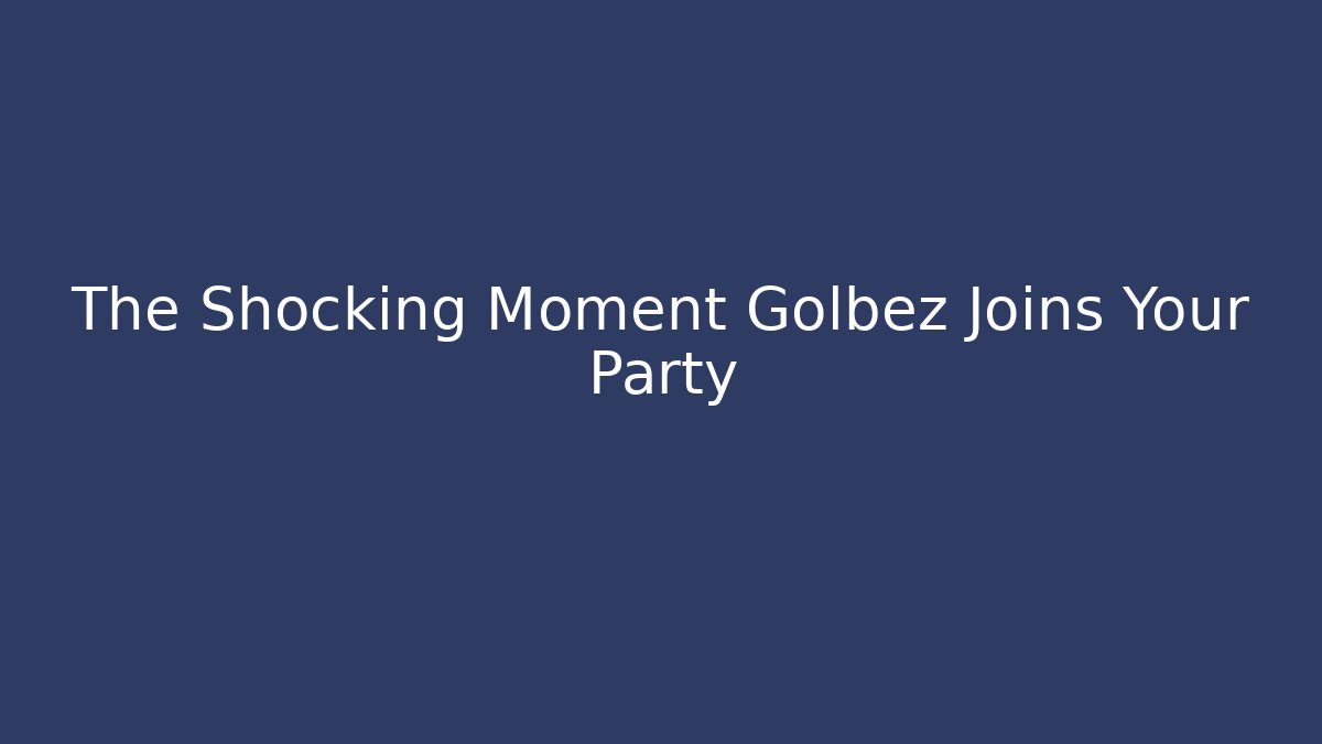 The Shocking Moment Golbez Joins Your Party