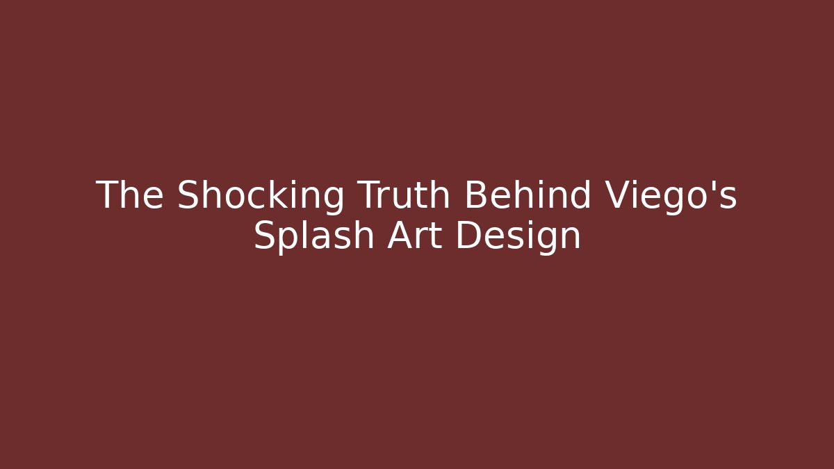 The Shocking Truth Behind Viego's Splash Art Design