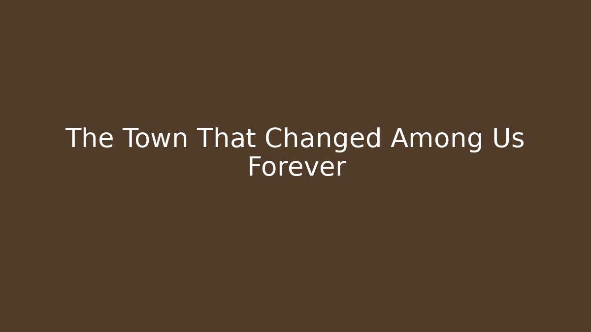 The Town That Changed Among Us Forever - Critter Realm