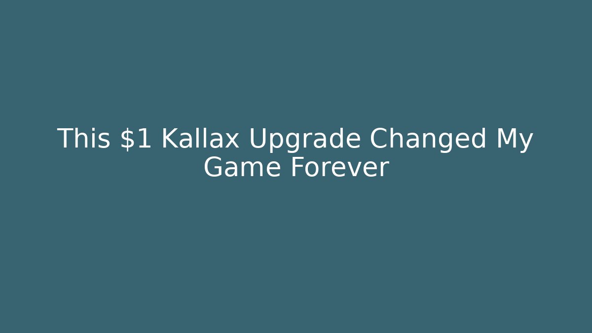 This $1 Kallax Upgrade Changed My Game Forever
