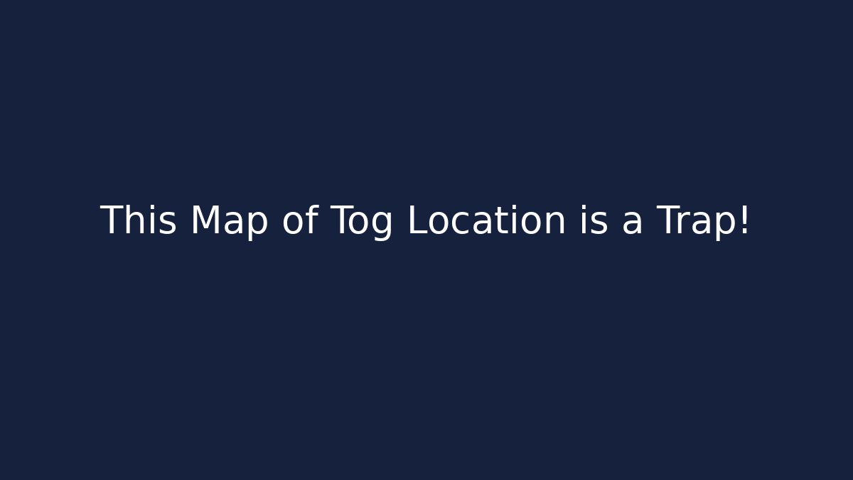 This Map of Tog Location is a Trap! - Critter Realm