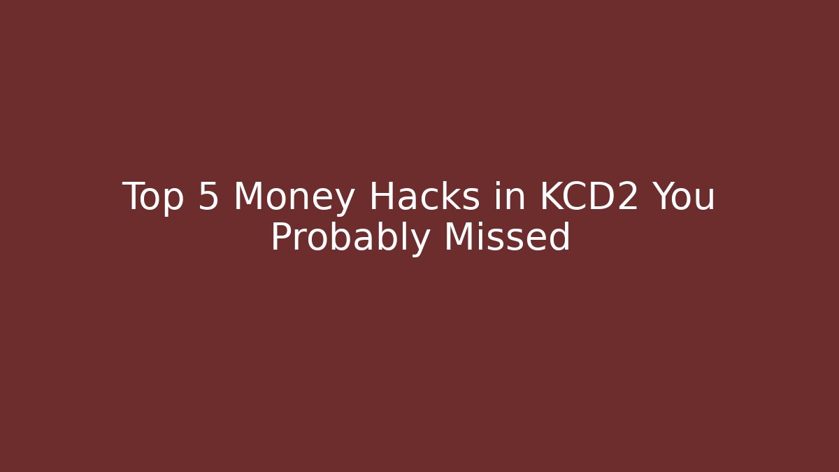 Top 5 Money Hacks in KCD2 You Probably Missed