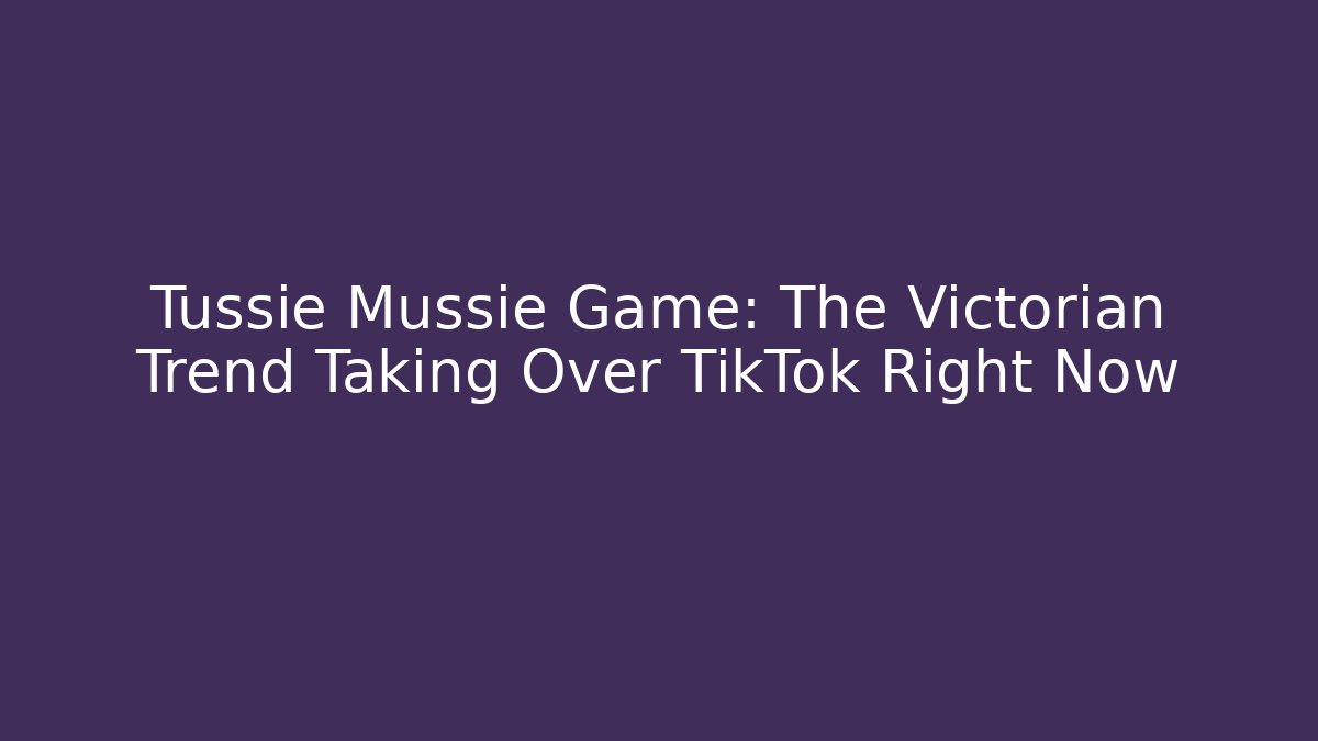 Tussie Mussie Game: The Victorian Trend Taking Over TikTok Right Now