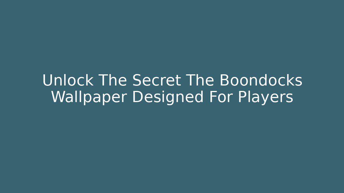 Unlock The Secret The Boondocks Wallpaper Designed For Players
