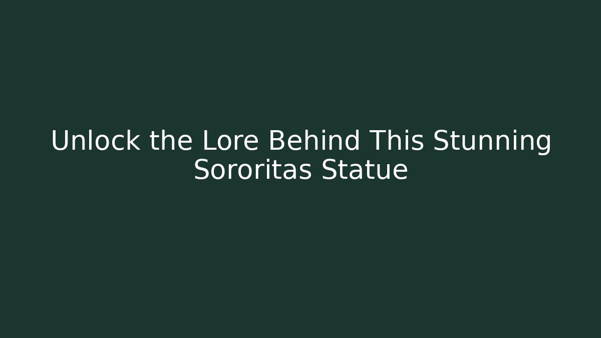 Unlock the Lore Behind This Stunning Sororitas Statue