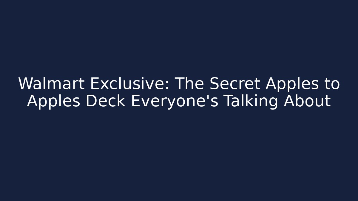 Walmart Exclusive: The Secret Apples to Apples Deck Everyone’s Talking About