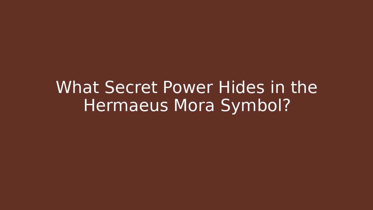 What Secret Power Hides in the Hermaeus Mora Symbol?