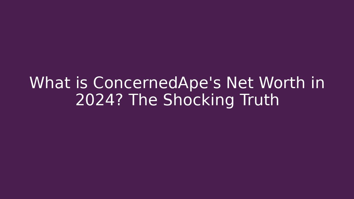 What is ConcernedApe's Net Worth in 2024? The Shocking Truth - Critter Realm