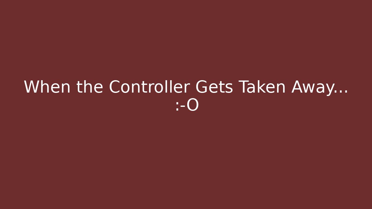 When the Controller Gets Taken Away... 😱 - Critter Realm