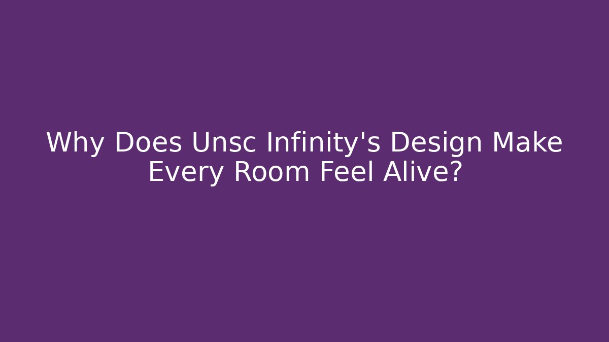 Why Does Unsc Infinity's Design Make Every Room Feel Alive? - Critter Realm