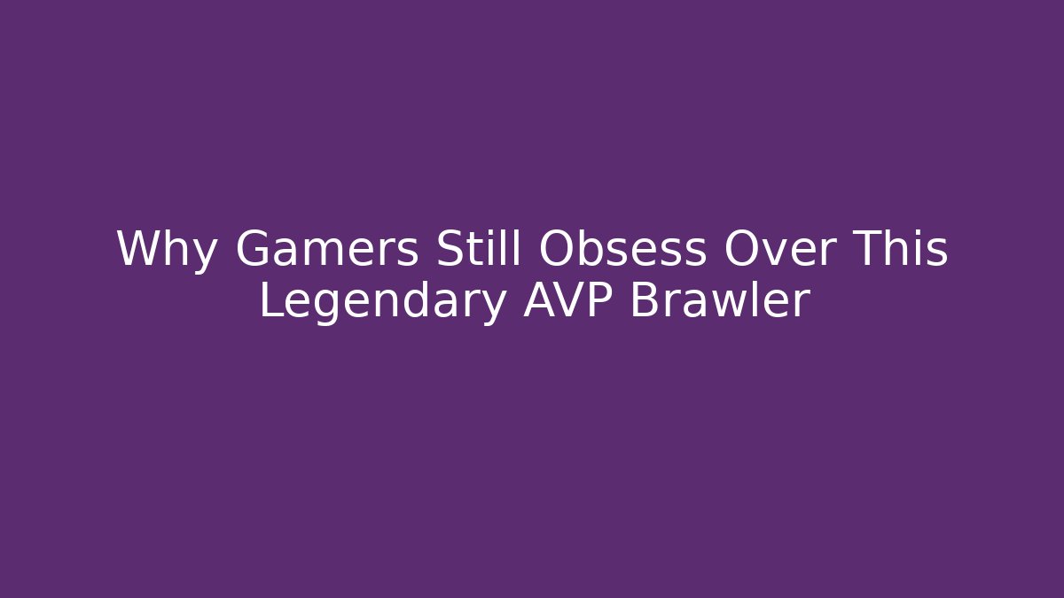 Why Gamers Still Obsess Over This Legendary AVP Brawler